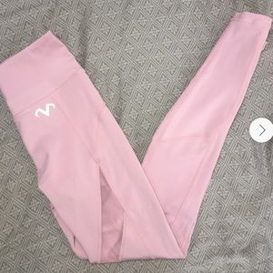 Valens Pink Mesh Leggings Size S